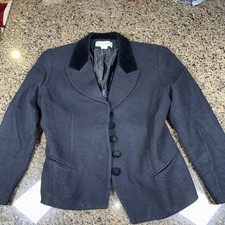 Christian Dior 100 Wool Blazer SZ 14 Womens. Vintage 80s - 90s Ct3