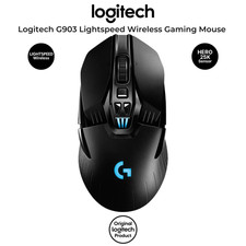 Logitech G903 Lightspeed Mouse da Gioco Wireless HERO 25K Sensore RGB