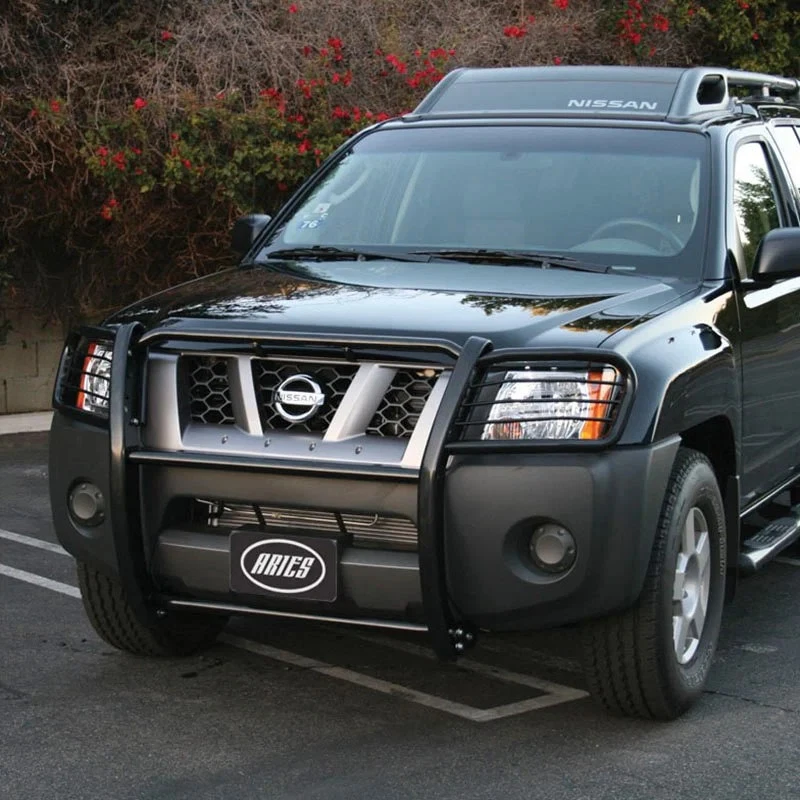 For Honda Ridgeline 2008-2012 Aries 6055 Black 1-Piece Design Grille Guard Foto 4 de 4