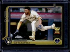 2025 Topps Chrome Jackson Chourio Black Refractor #/10 Brewers