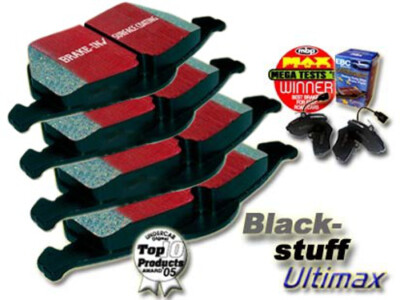EBC Bremsbeläge Blackstuff Vorne für Audi A4 A8 TT 7er 38 CLK E-Klasse VW DP1035