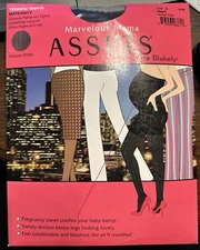 Assets by Sara Blakely Maternity Textured Mama Op Stripe Tight 873M Spanx Size 3