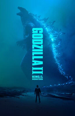 RICH HILL PRODUCTIONS AA1665 Godzilla King of the Monsters Film 2019 Movie Poster 11x17