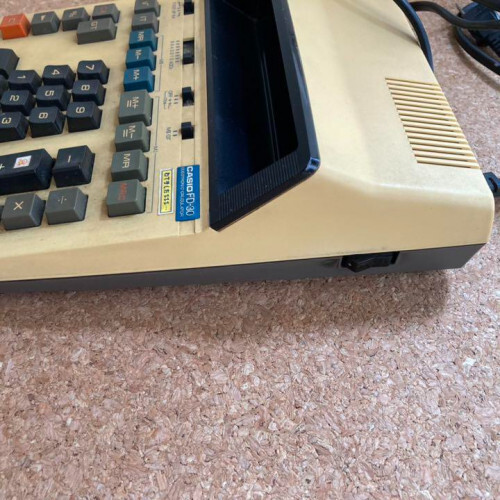 Rare!] Vintage Casio FD-30 Full-fledged Practical Calculator
