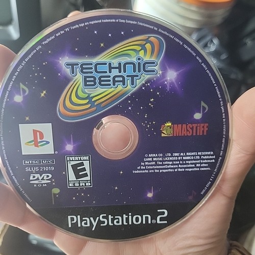 Technic Beat PS2 PlayStation 2 - Complete Disc Only, Tested Works - Picture 1 of 4
