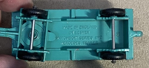 Vintage LESNEY No. 1 & No. 2 MERCEDES Truck & Trailer, Exc. Cond., SEE PHOTOS - Picture 6 of 12