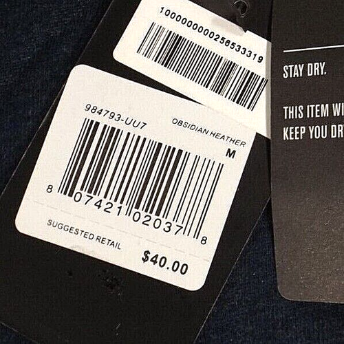 Hurley X20-DRI Youth Boys Med Activewear Obsidian Heather Knit Jogger Pants, New - Picture 5 of 10