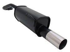 NOVUS Sportauspuff Endschalldämpfer 1x90mm RL passend für VW LUPO/SEAT AROSA