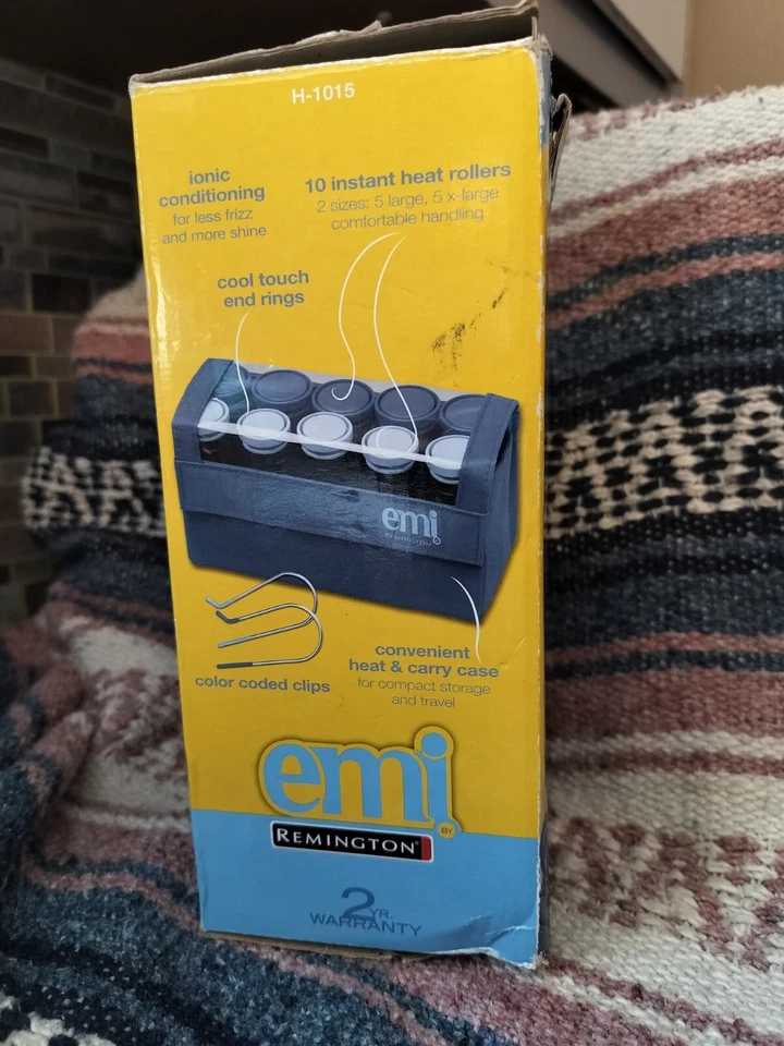 NOS Remington Curl Envy Travel Hair Setter Curlers Rollers H-1015 Vintage - Image 4 of 4