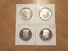 2019 P D S S Silver & Clad Proof Kennedy Half Dollar PDSS 4 Coin Set Lot