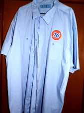 Union 76 Gasoline Station Attendant New Short Sleeve Work/Shop Shirt