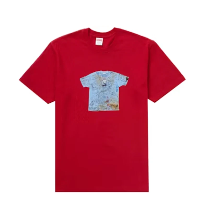 T shirt rouge Supreme 30th Anniversary First taille Petit EXPÉDIÉ MAINTENANT