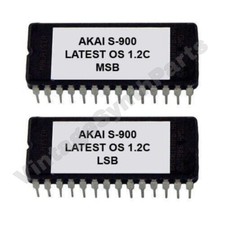 Akai S-900 Operation System Version 1.2C EPROM Firmware S900 Sampler Rom Update