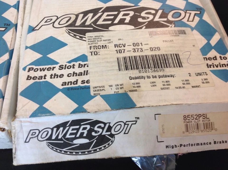 Rotores traseros de freno ranurados con ranura eléctrica 8552 PSR 8552PSL Ford Explorer 2000 4x4 Foto 3 de 4