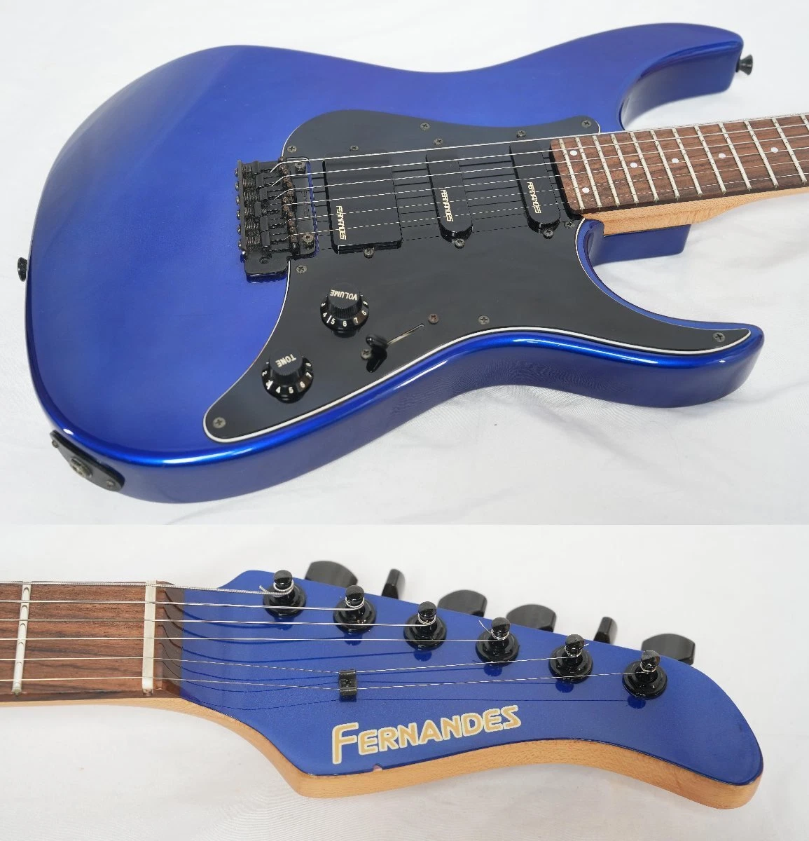 FERNANDES FR-50 Blue Metallic 24 fret specification 90