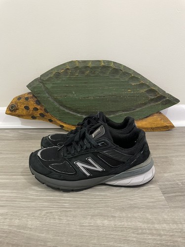 New balance 990v5 Mujer Talla 8 Negro Plata W990BK5 Running Shoe | eBay