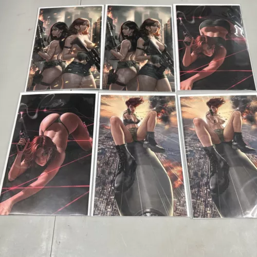 Heat Seeker A Gun Honey Series  1 2 3 Ivan Talavera Virgin Variants LTD 400
