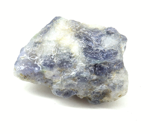 Natural Blue Iolite Loose Gemstone Rough Earth Mined Crystal Rock 120 Ct - Picture 3 of 8