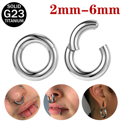 Pc Titanium Hoop Earring Nose Ring Huggie Earring Helix Conch