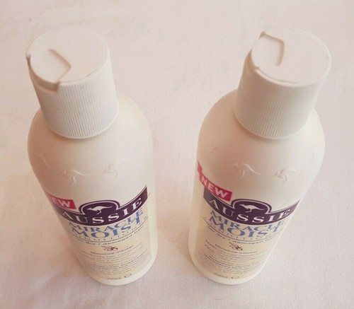 2 x Aussie Miracle Moist Conditioner für trockenes geschädigtes Haar 2 x 250 ml Flaschen - Bild 4 von 4