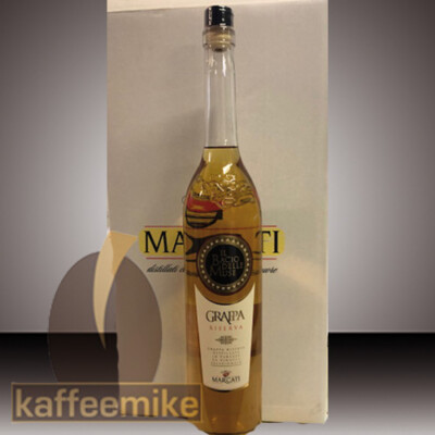 Marcati Riserva Grappa ''Il Bacio delle Muse'' / 40 % Vol. / 1,5 Liter-Flasche