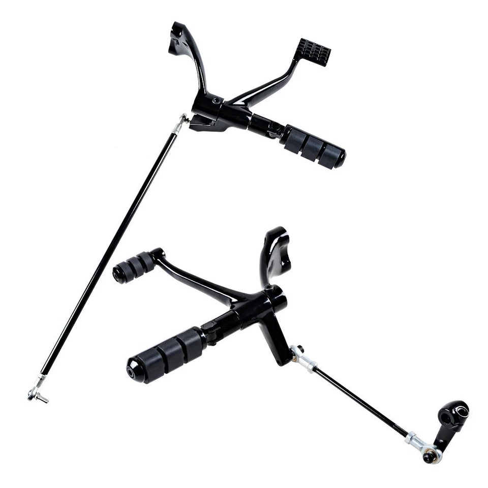 Palanca de cambios de acoplamiento negra para Harley Sportster 883 1200 04-13 Foto 2 de 4