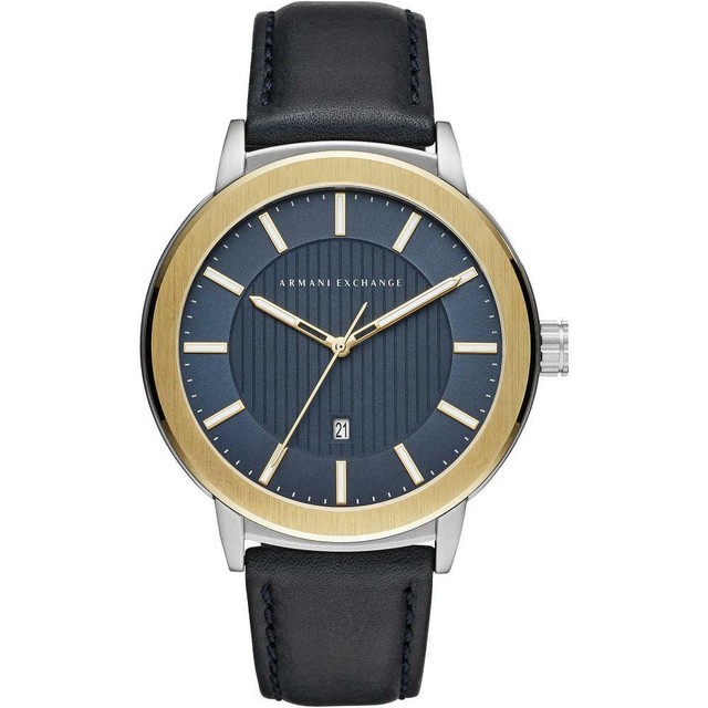 Armani Exchange Orologio Analogico Quarzo Uomo con Cinturino in Pelle (skg)  | Acquisti Online su eBay