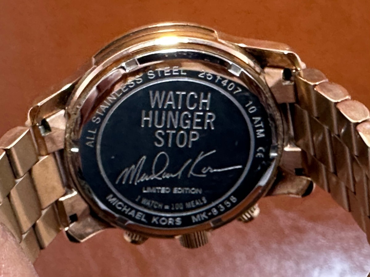 Reloj Maikel Kors Hombre Gorra Michael Kors Watch Hunger Stop LOVE