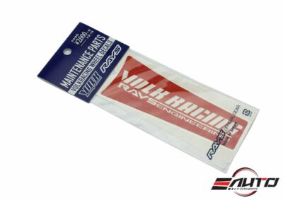 1pc Red VOLK RACING RAYS TE37SL *17''/18'' Wheel* Repair Spoke Vinyl Sticker Decal