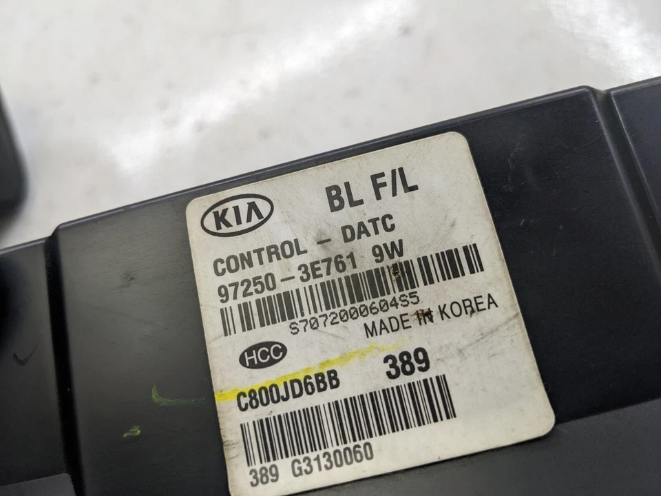 KIA SORENTO 2007 MK1 2.5 CRDI HEATER CONTROL PANEL AC AIR CON CONTROL 972503E761 - Image 2 of 4