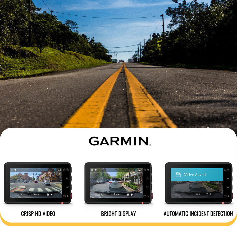 Камера Garmin Dash Cam X210 1440p Black с углом обзора 140 градусов в комплекте