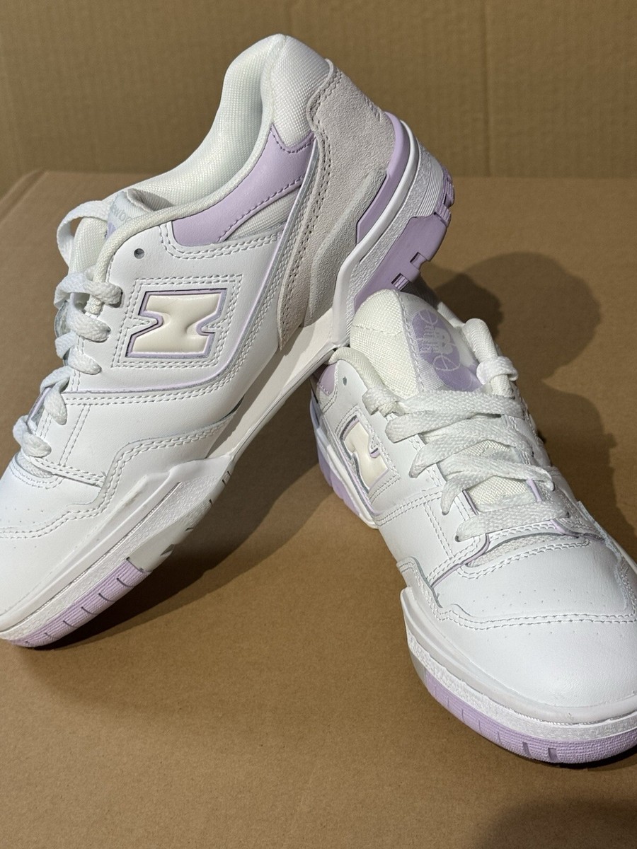 New Balance 550 ホワイト/パープル 23cm New Balance ニューバランス レディース スニーカー
