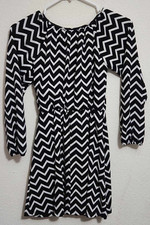 Speechless Girls Size 8 Black  White Dress