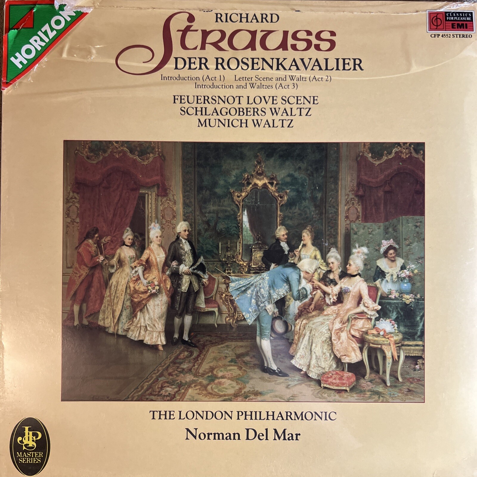 New Sealed Richard Strauss London Philharmonic Der Rosenkavalier EMI Vinyl