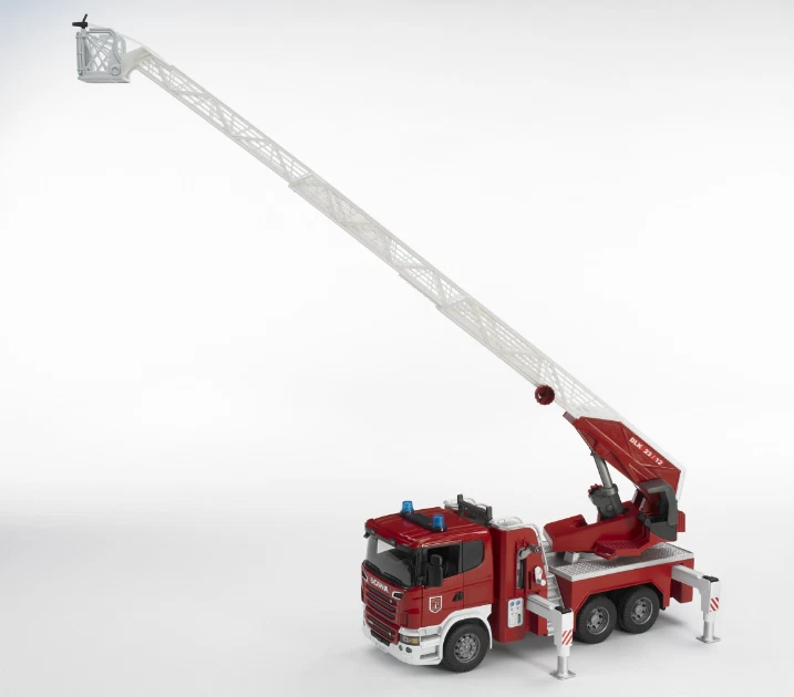 FIRE TRUCK SCANIA Super 560R with ladder Bruder Toy Car Model 1/16 1:16 - Image 2 of 4