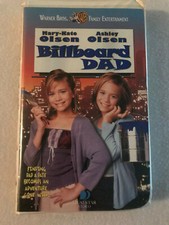 BILLBOARD DAD VHS MARY-KATE OLSEN, ASHLEY OLSEN CLAMSHELL WARNER BROS