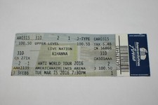 Rihanna 2016 Concert Full Ticket Anti World Tour American Airlines Arena Collect