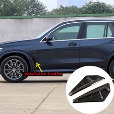 Geeignet f�r 2019-2021 BMW X5 aktualisiert X5M Seitenfender ABS Kohlefasermuster