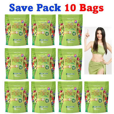 10X Yaaleeyah Double Mixed Chloro Fiber Detox Veggies & Fruits By Thanya