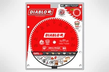 Diablo D1080X 10" 80-teeth Diablo Ultra Finish Saw Blade for WOOD