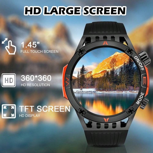 Smart Watch,Wireless Call, Waterproof,Compass,Fitness Tracker for Android & iOS - Picture 40 of 55