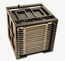 Semiconductor 15-Tray Wafer Cassette 150mm/6" Magazine for Robotic Inspection