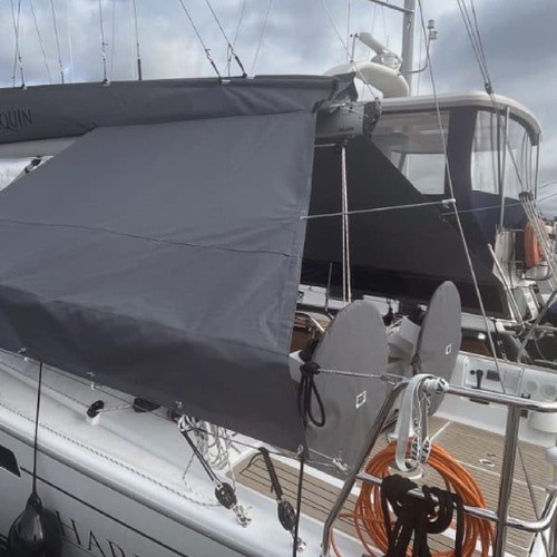 1680D PU Marine Canvas Fabric Outdoor Awning Canopy Black Light Glare UV Control - Picture 8 of 15