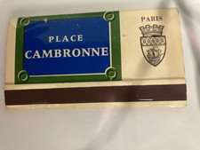 Place Cambronne Paris Match Book