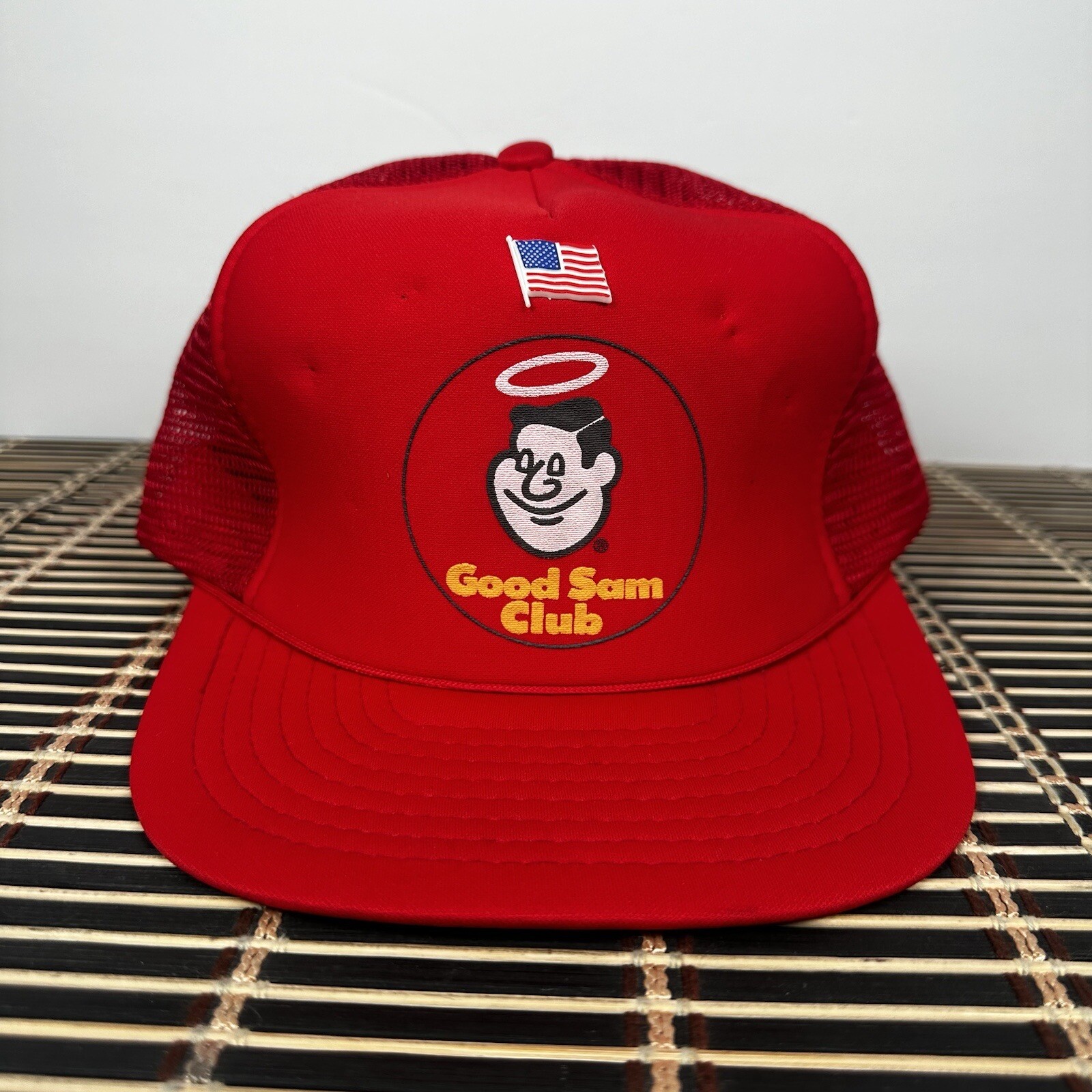 Vintage Good Sam Club Member Trucker Hat Ball Cap Mes… - Gem