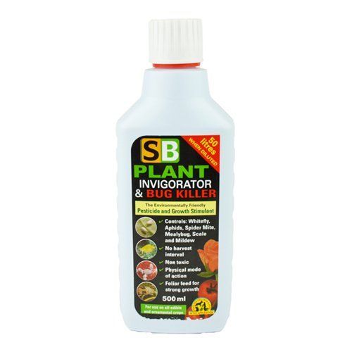 SB Plant Invigorator 500ml Concentrate Stimulant Pesticide Mildewcide Nutrient