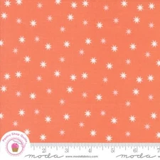 Moda HEY BOO 5215 12 Orange Stars LELLA BOUTIQUE Quilt Fabric Halloween