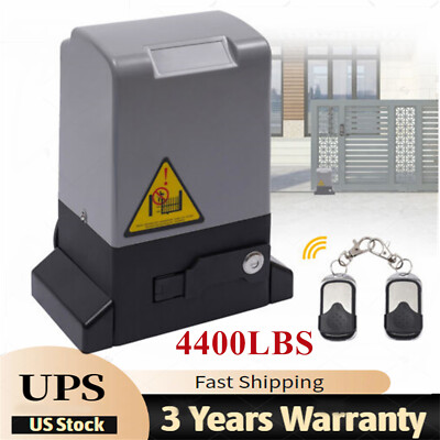 1800kg Automatic Sliding Gate Opener Motor Remotes Control Gate Opener 3968lbs