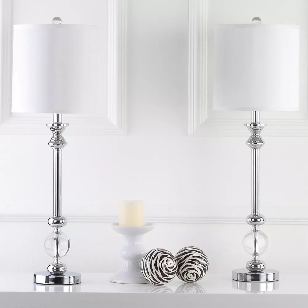 Candlestick buffet hotsell table lamps