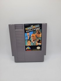 WWF WrestleMania Challenge - Nintendo NES - gioco, manuale e custodia antipolvere - testato!